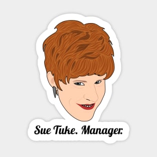 Charity Shop Sue | Manager Sticker